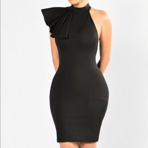 Fashion Nova Ruffle Butter Dress